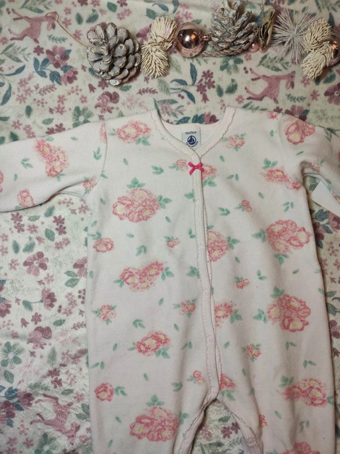 Pyjama petit bateau 12 mois liberty - photo numéro 2