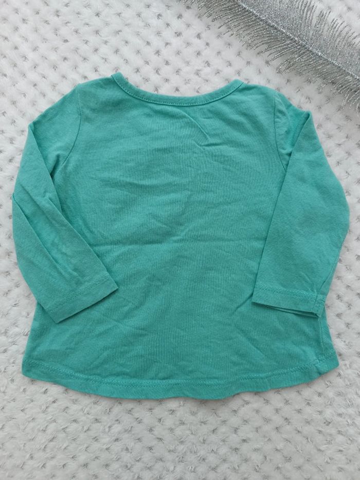 🔸 T-shirt Manches longues Papillons 3 Mois Fille🔸 - photo numéro 7