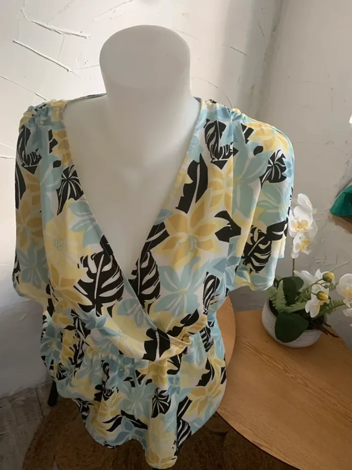 Blouse La City manches courtes taille 40 - photo numéro 6