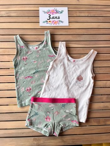 Sous-vêtements coton 3 ans hema