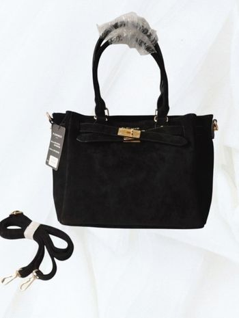 Sac à main en suédine tendance élégant Flora Co