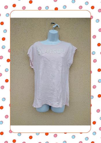 T shirt rose Etam.