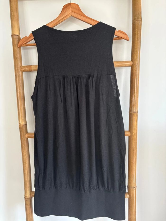 Robe noire bohème chic décontractée chic - photo numéro 8
