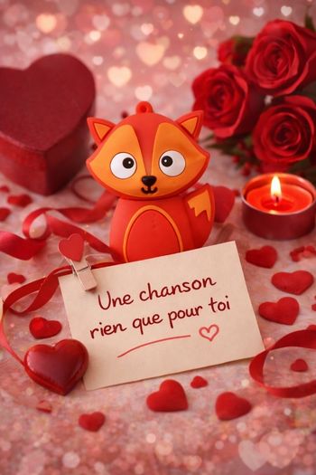 Cadeau parfait pour un enfant : des chansons personnalisées sur clé usb trop mignonne