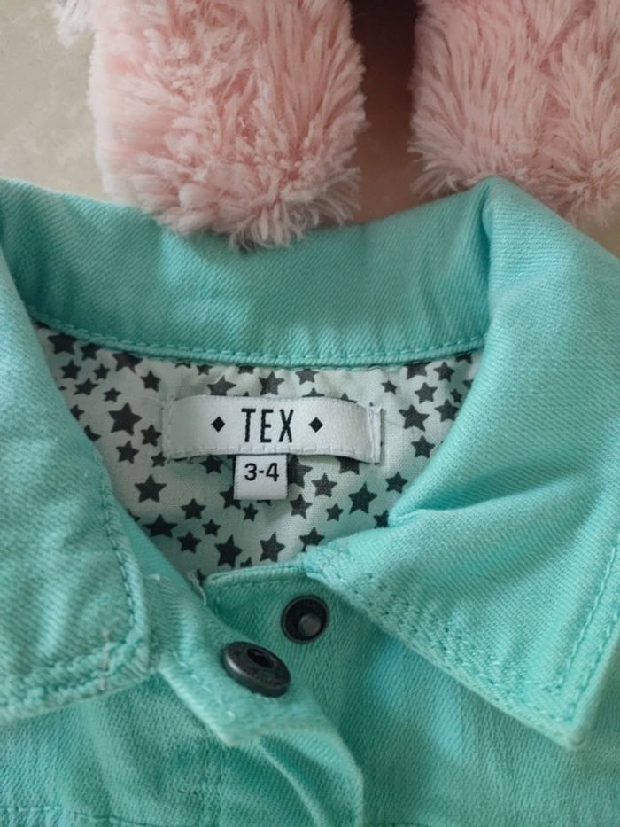 🌸sublime veste en jean 3/4 ans NEUVE - photo numéro 3