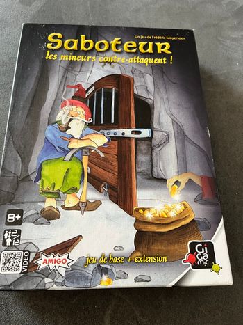 Jeu saboteur gigamic jeu de base et extension les mineurs contre attaquent