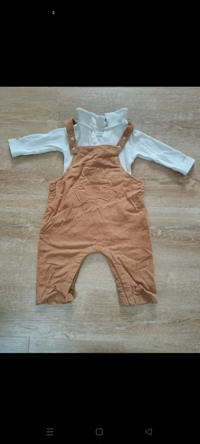 Ensemble salopette/ body