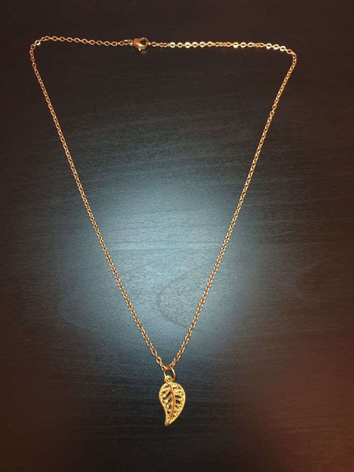 Collier Feuille - photo numéro 3