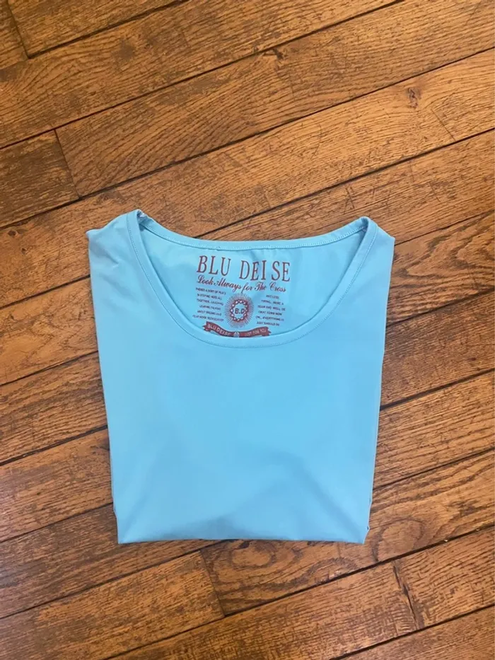 T-shirt Blu Deise Taille S - photo numéro 9