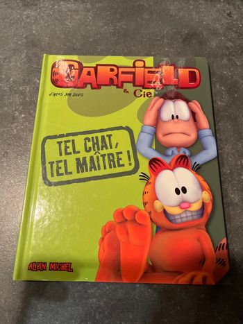 Roman garfield livre tel chat tel maître