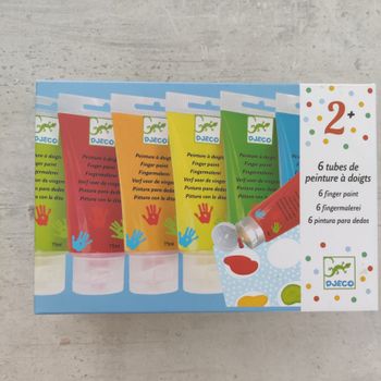 Peinture à doigts pour les petits - Djeco