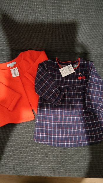 Ensemble bébé fille 6 mois, Okaïdi