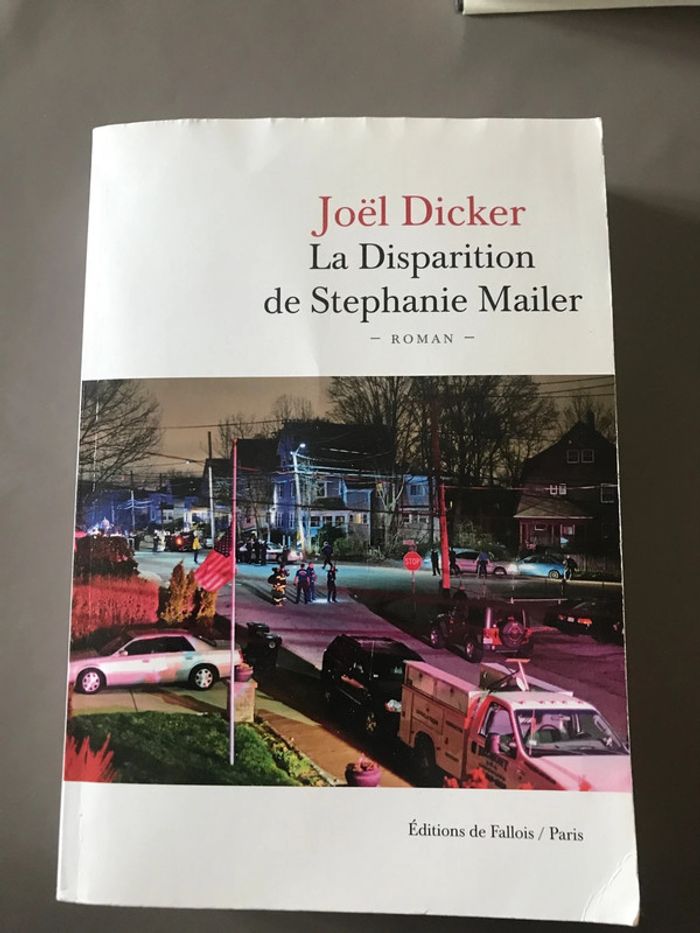 Livre La disparition de Stéphanie Mailer
