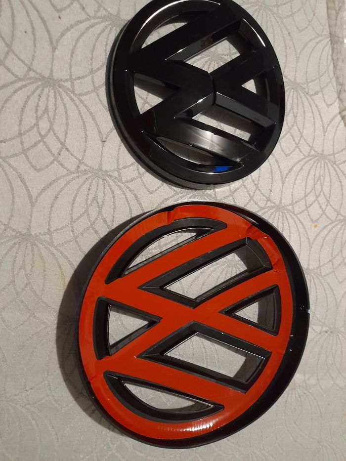 Lot de 2 Logo de volkswagen - photo numéro 3