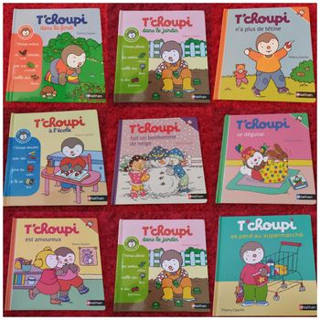 Lot 9 livres T'choupi neuf