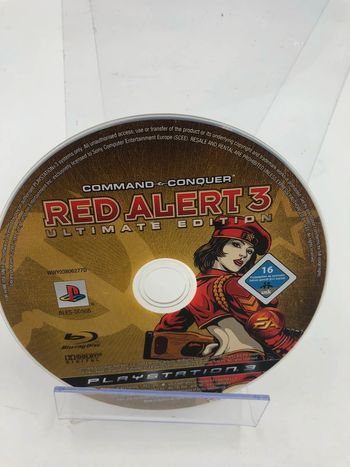 Jeu vidéo command & conquer Red Alert 3 Ultimate édition sur console PlayStation 3