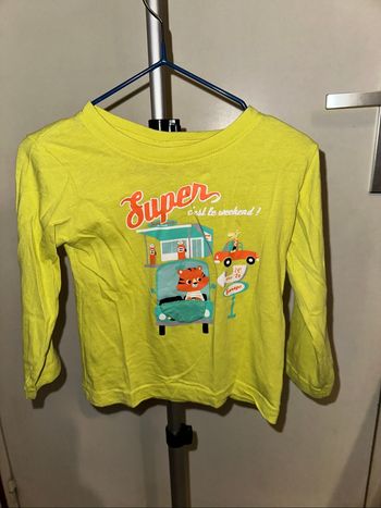 T-shirt manche longue 24 mois