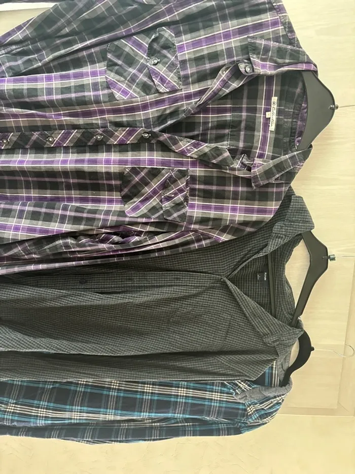 Lot de 3 chemises homme