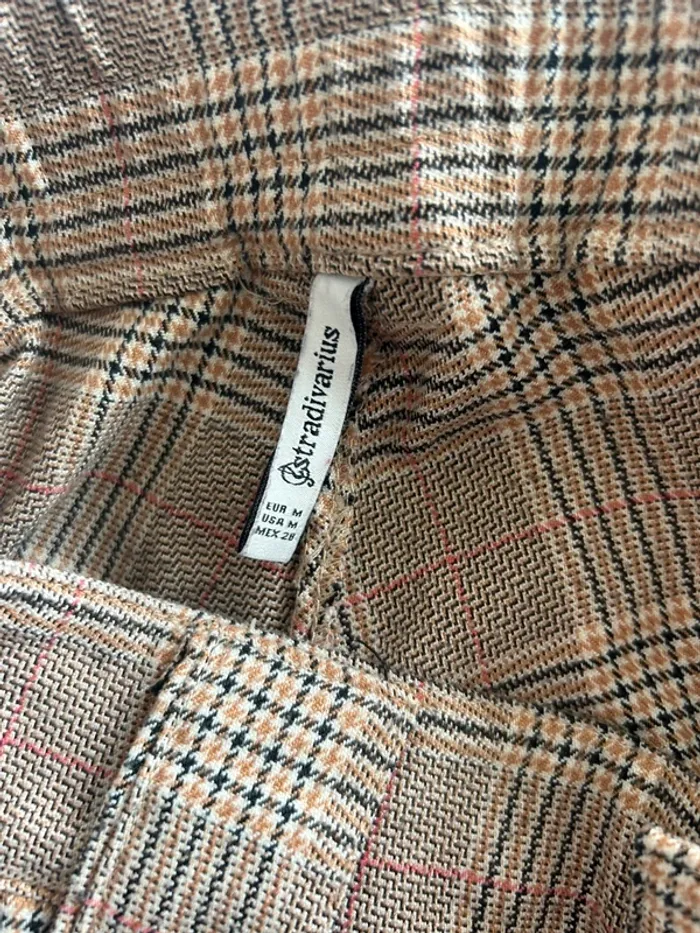 Pantalon à carreaux - Stradivarius - photo numéro 3