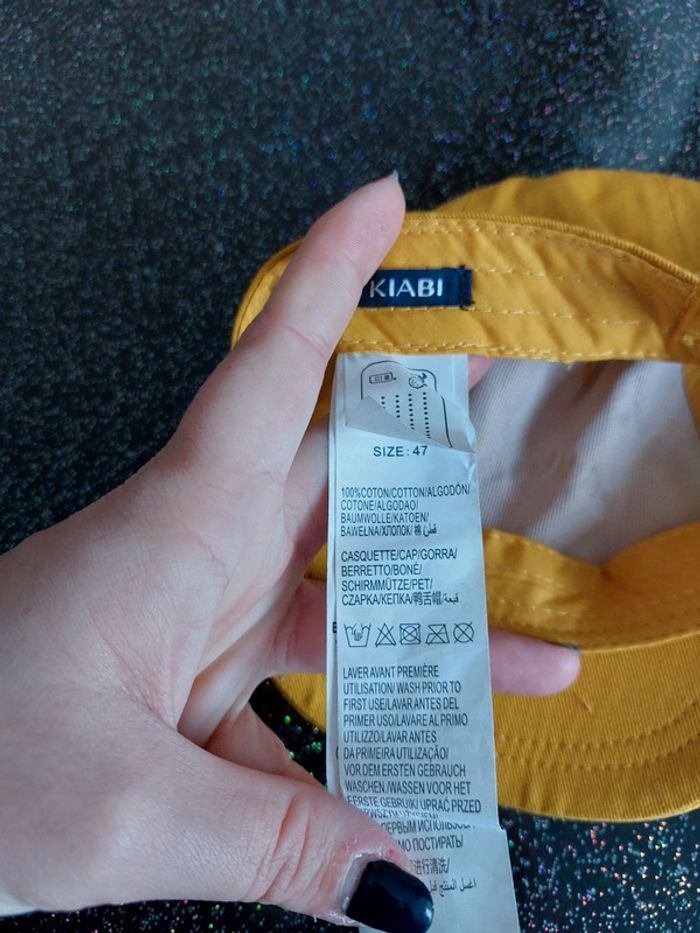Casquette t47 6-12m kiabi neuve - photo numéro 2