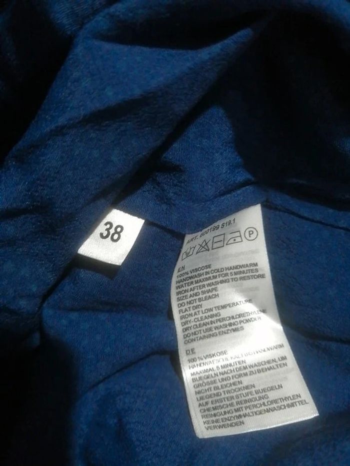 robe longue Repeat bleu taille 38 - photo numéro 4