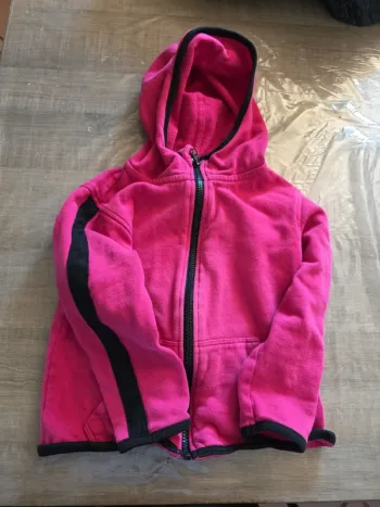 Gilet zippé fille