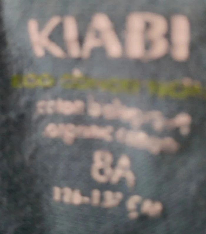 Tee-shirt manches longues bleu vert imprimé Kiabi taille 8 ans - photo numéro 3