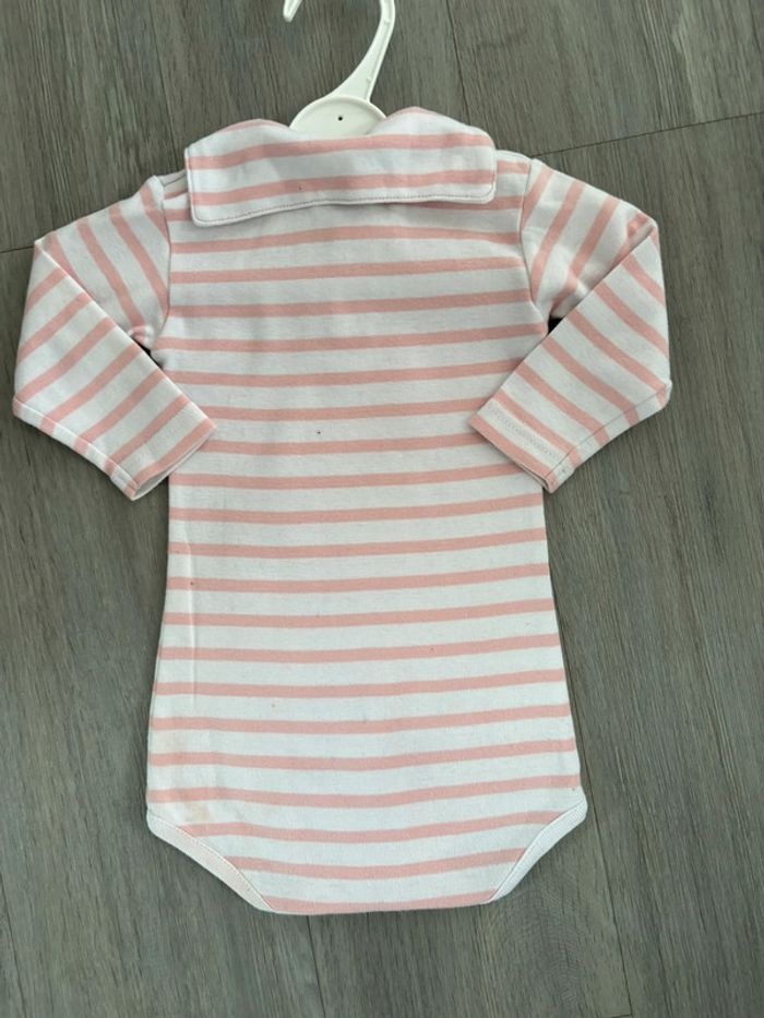 Body Les Petits Linges D'Armor taille 12 mois - photo numéro 2