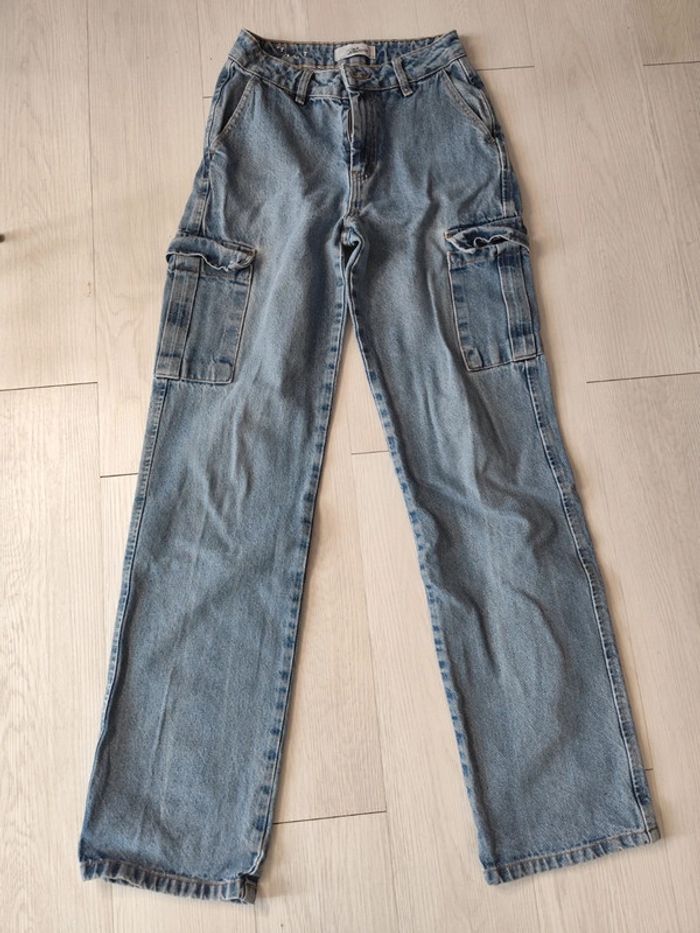 1 pantalon jean cargo