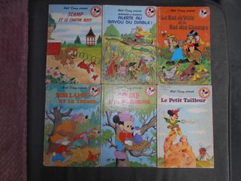 Anciens livres (Club du Livre Mickey - Walt Disney) des années 1970/1980