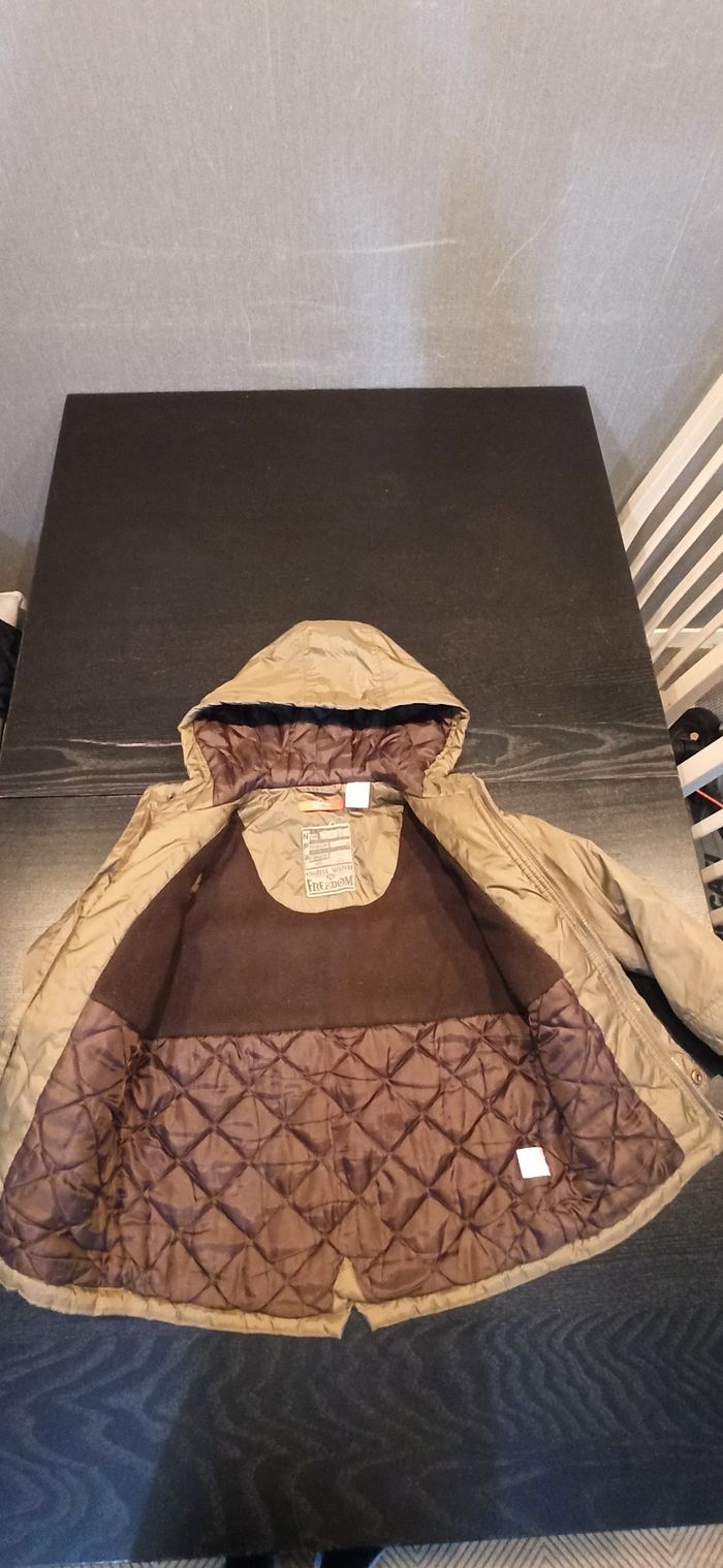 Manteau marron clair 8 ans garçon - photo numéro 2