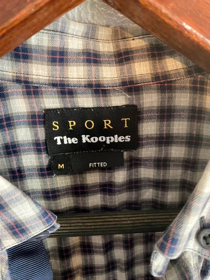Chemise à carreaux the kooples taille m 38 - photo numéro 3