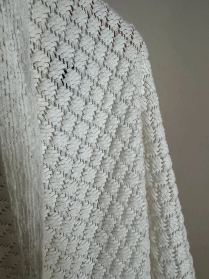 Cape ouverte blanche - photo numéro 2