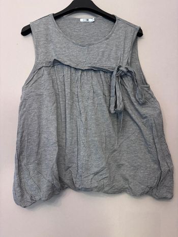 🌷Top débardeur ample taille 40 gris pailletée 🌷