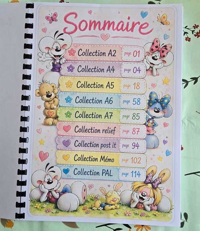 2x Registres / Référentiel / Livret diddl - photo numéro 2