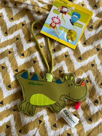 Étiquette bagage lilliputiens dragon