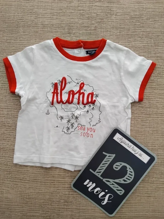 Tee shirt 12 mois / 73-76 cm
