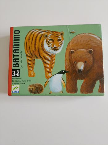 Batanimo jeu de bataille Djeco complet 