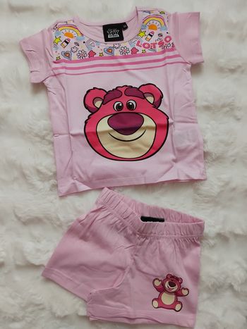 Pyjama été, pyjashort fille, Lotso, toy story, neuf, 8 ans