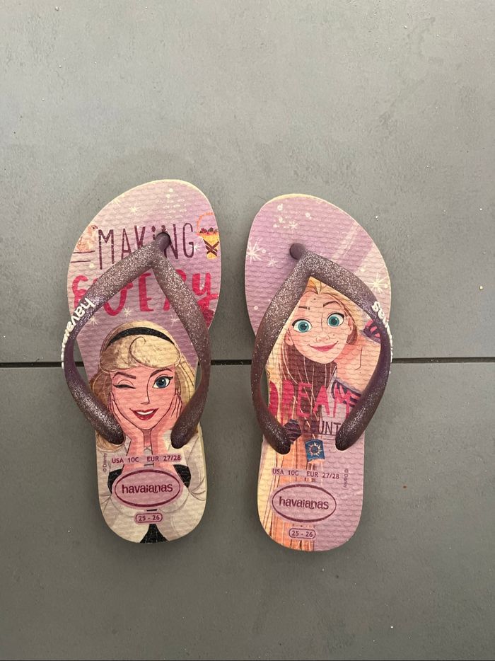 Havaianas enfant reine des neiges