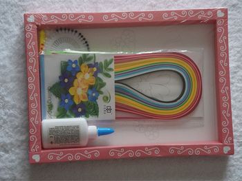 Tableau Quilling 3D papier n°1 neuf jamais ouvert pour Adultes (âge minimum : + 14 ans)