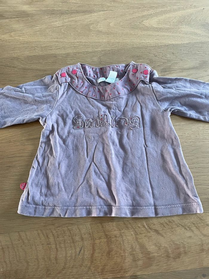 Haut fille lot de 3 taille 6 mois - photo numéro 3