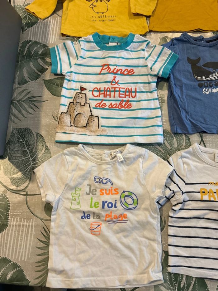 Lot t shirt 3 mois - photo numéro 2