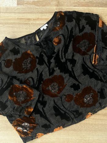 Tunique fluide et transparente
