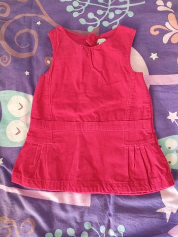 Robe velours 12 mois