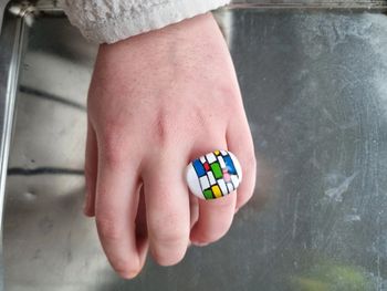 Bague Y2k multicolore