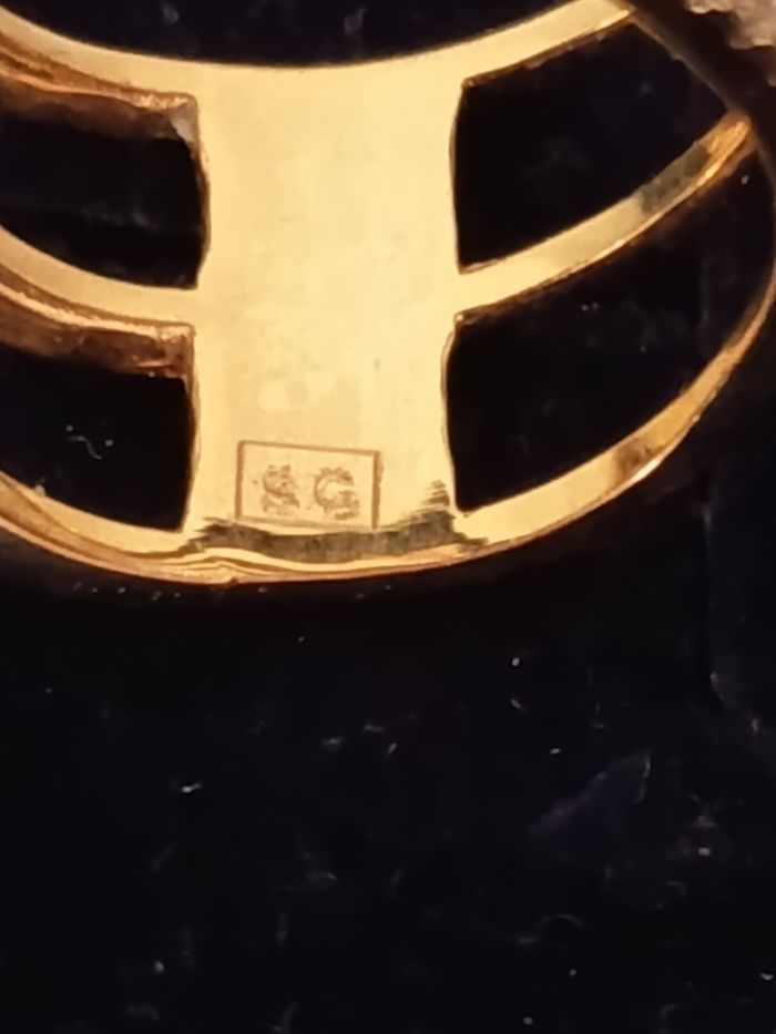 Bague plaqué or. - photo numéro 6