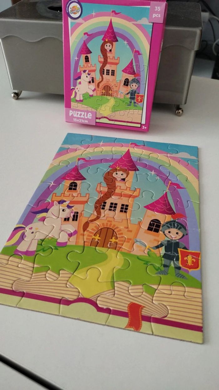 Puzzle château de princesse 35 pièces