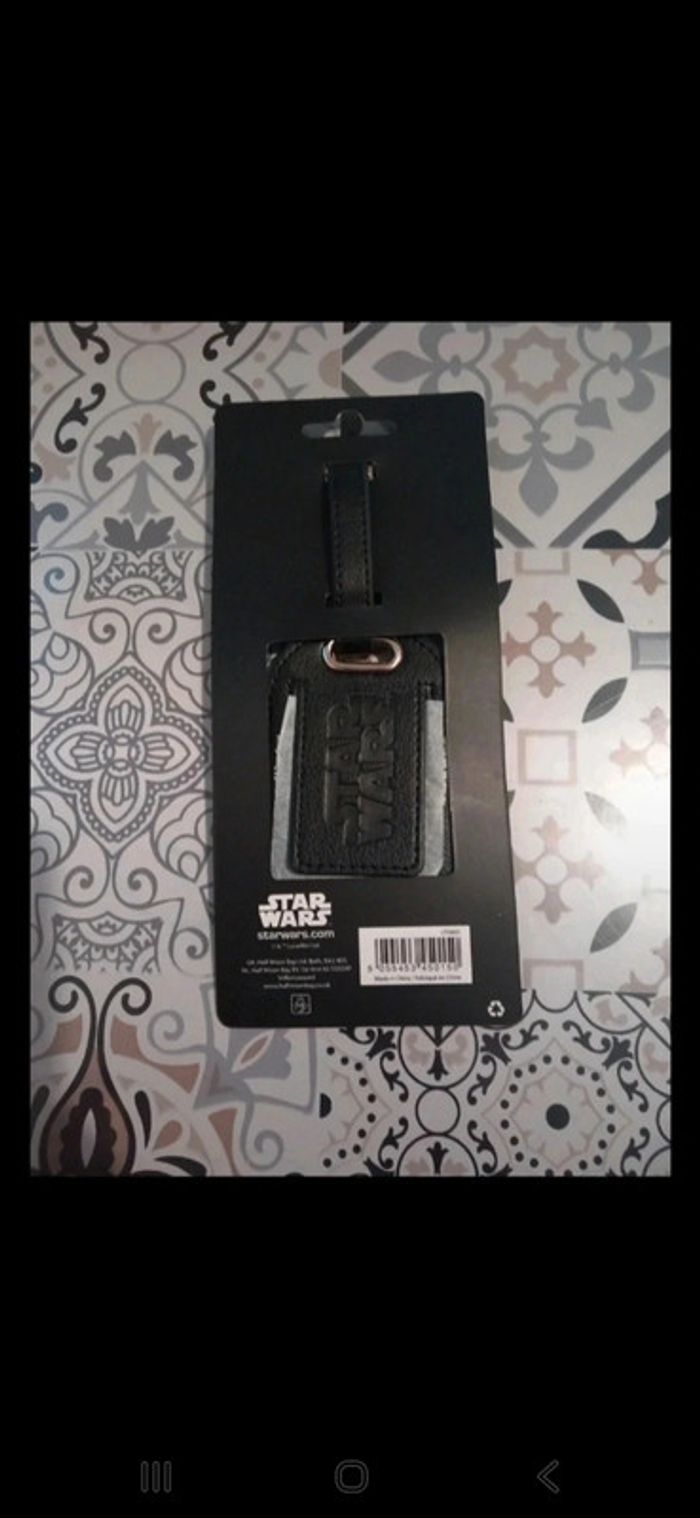 Étiquette de bagage Star Wars - photo numéro 2