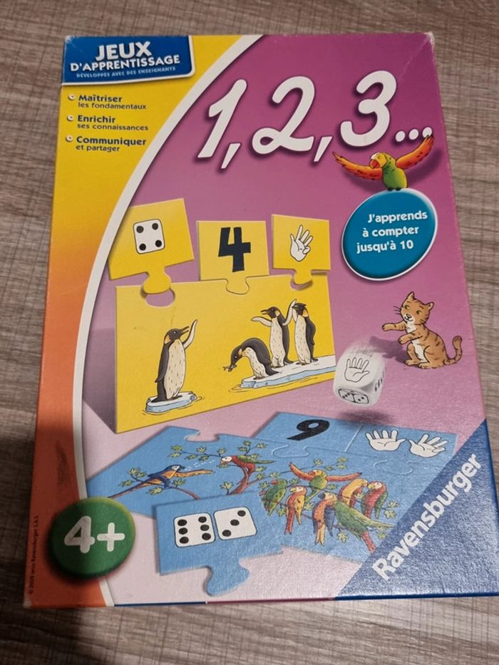 Jeu d'apprentissage 1,2,3 de Ravensburger